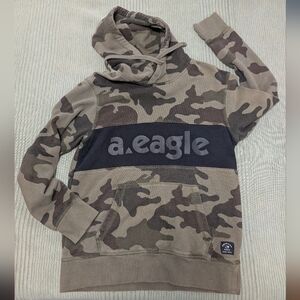 AMERICAN EAGLE CAMO HOODIE